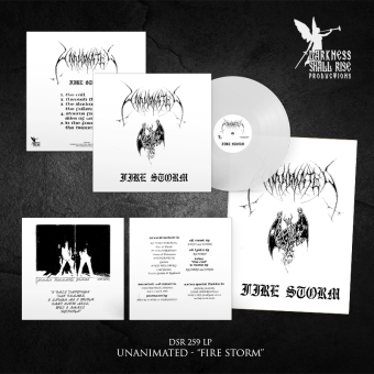 UNANIMATED Fire Storm LP WHITE , PRE-ORDER [VINYL 12"]